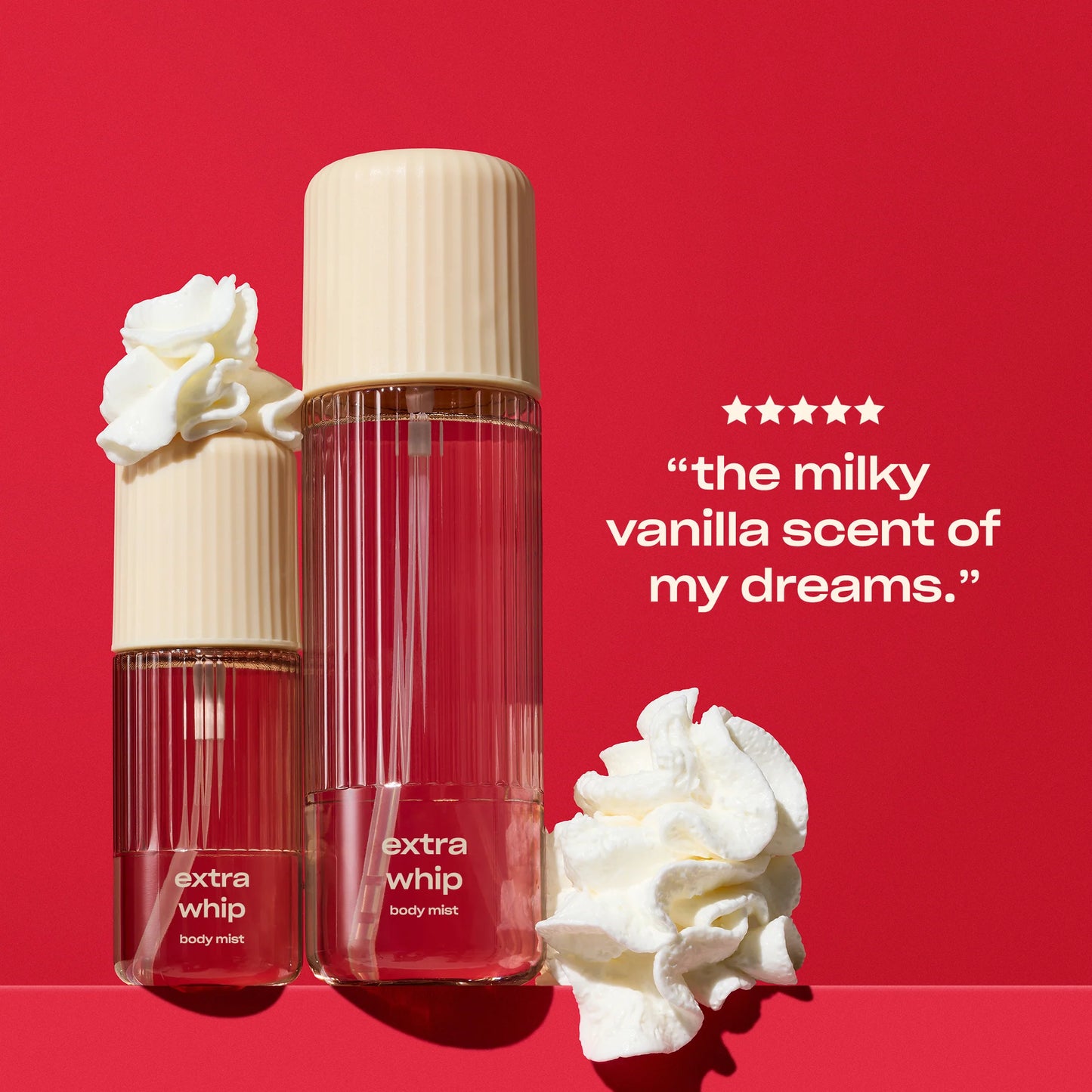 EXTRA WHIP - VANILLA & WHIPPED CREAM BODY MIST